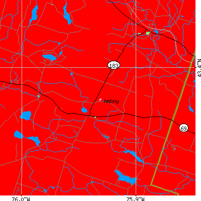 Amboy map