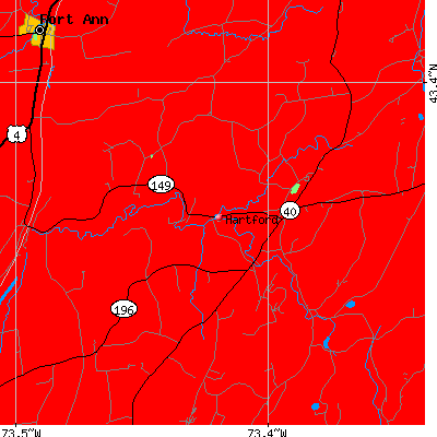 Hartford map