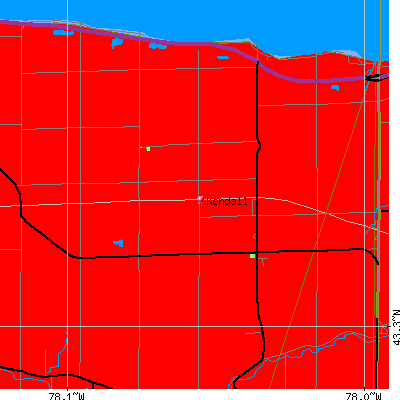 Kendall map