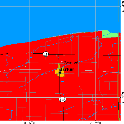 Somerset map
