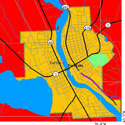 Fulton map