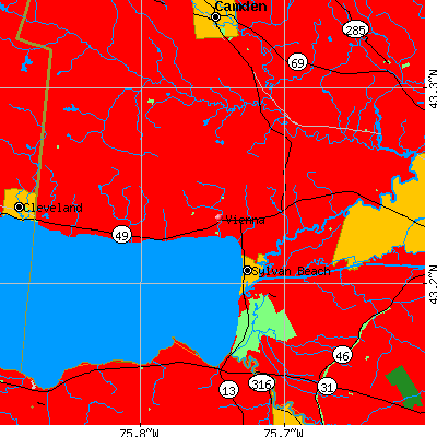 Vienna map