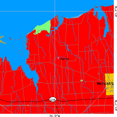 Huron map