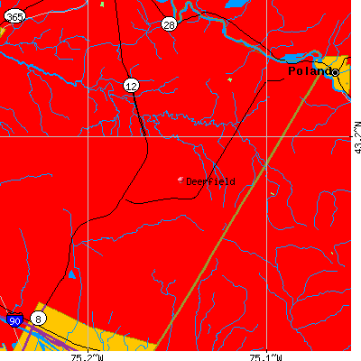 Deerfield map