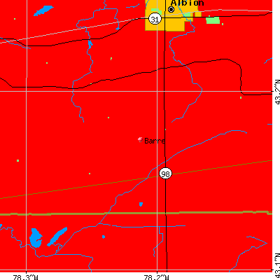 Barre map