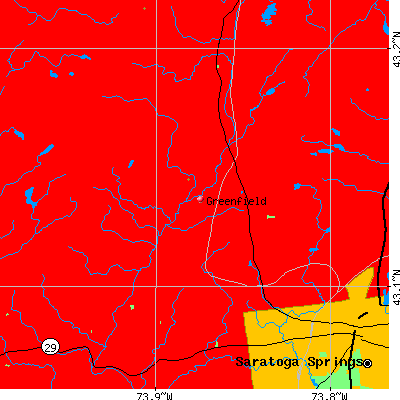 Greenfield map