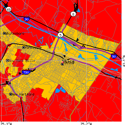 Utica map