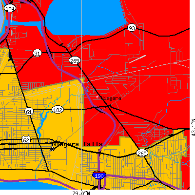 Niagara map