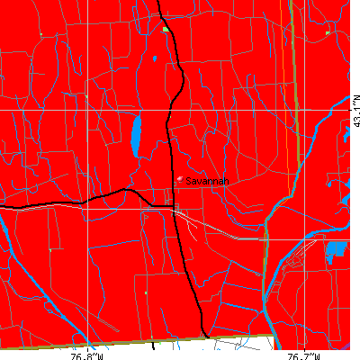 Savannah map