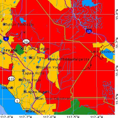 Trabuco map