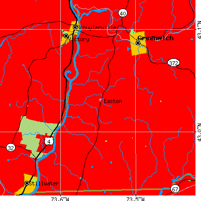 Easton map