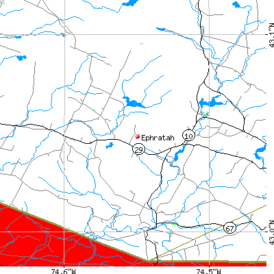 Ephratah map
