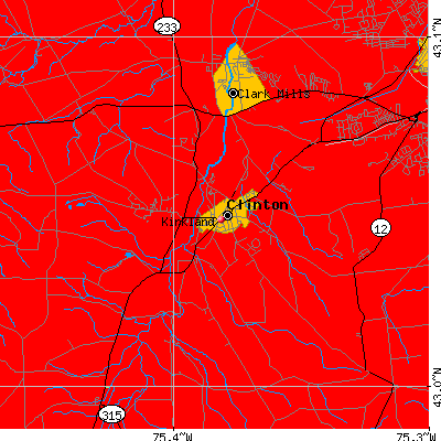 Kirkland map