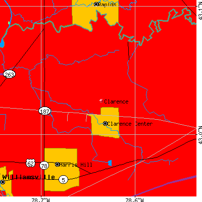 Clarence map