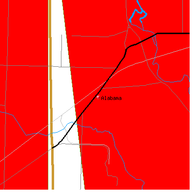 Alabama map