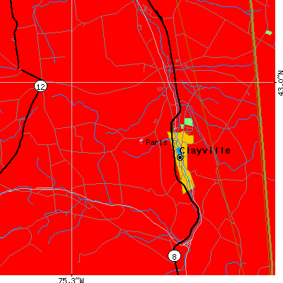 Paris map