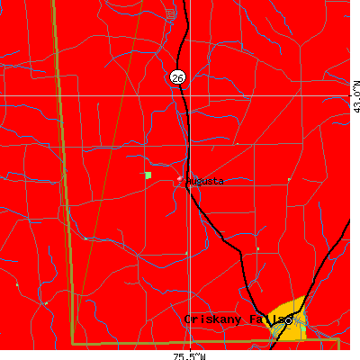 Augusta map