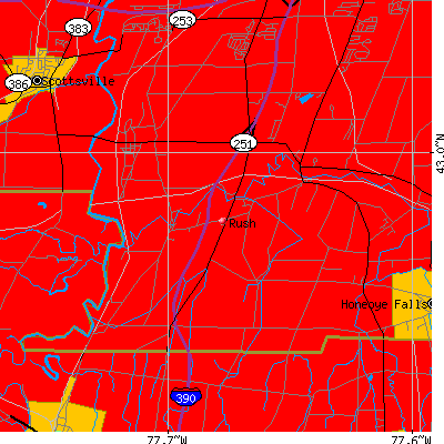Rush map