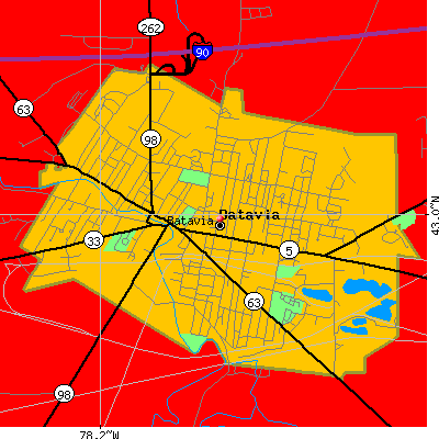 Batavia map