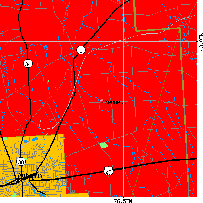 Sennett map