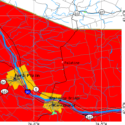 Palatine map