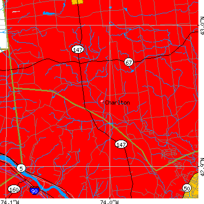 Charlton map