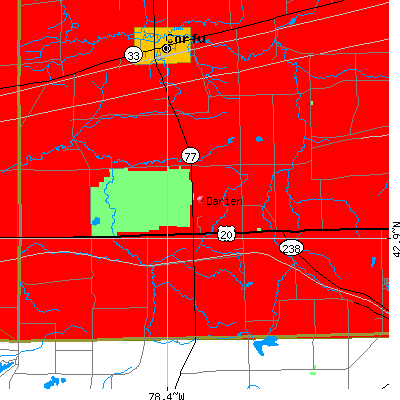 Darien map