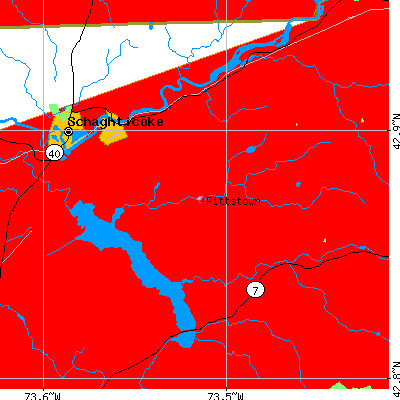 Pittstown map