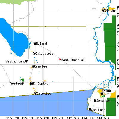 East Imperial map