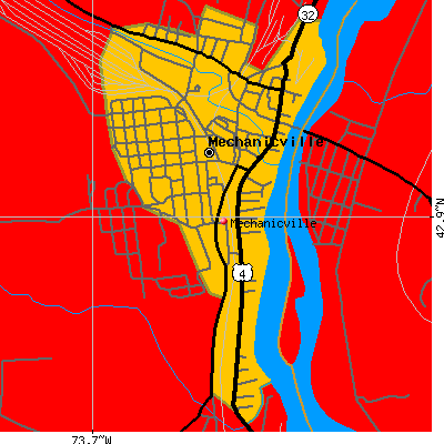 Mechanicville map