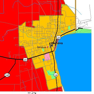 Geneva map