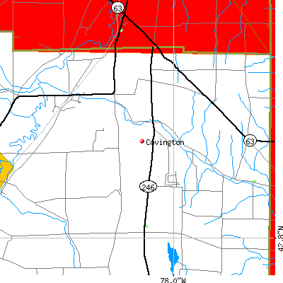 Covington map