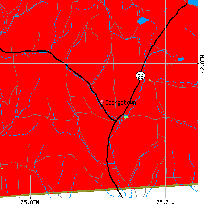 Georgetown map
