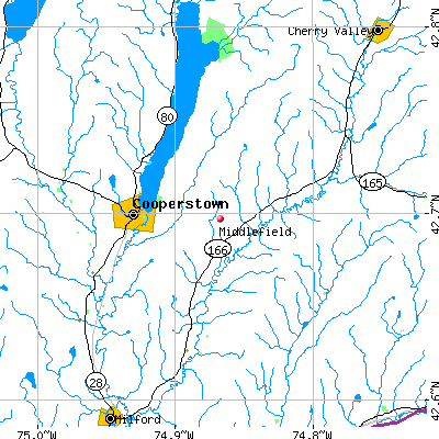 Middlefield map
