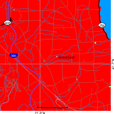 Groveland map