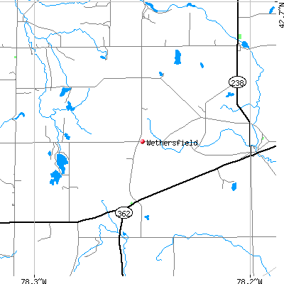 Wethersfield map