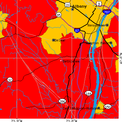 Bethlehem map