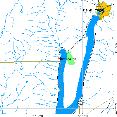 Jerusalem map