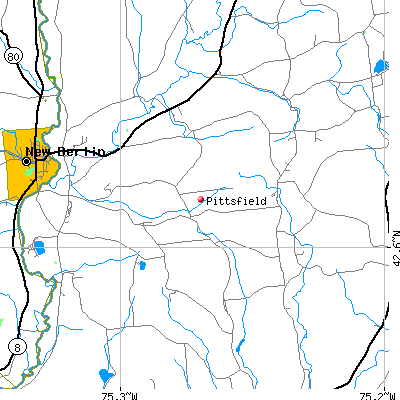 Pittsfield map