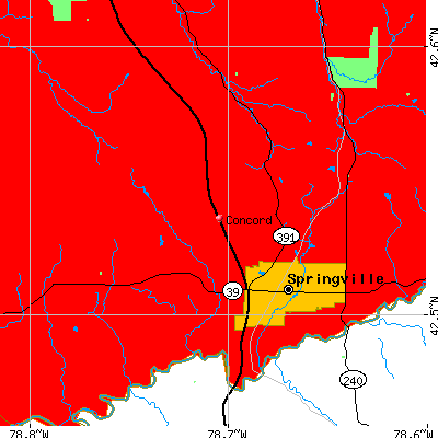 Concord map