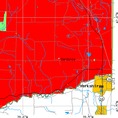 Sardinia map