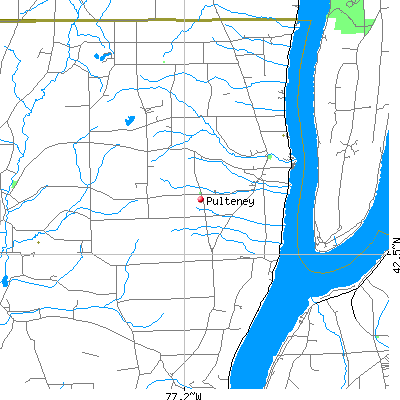 Pulteney map