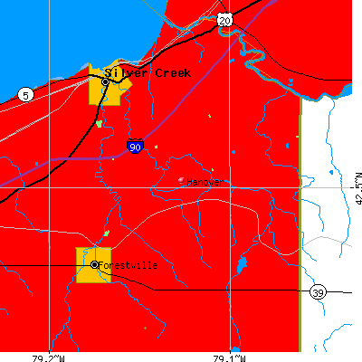 Hanover map
