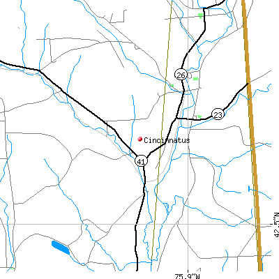 Cincinnatus map