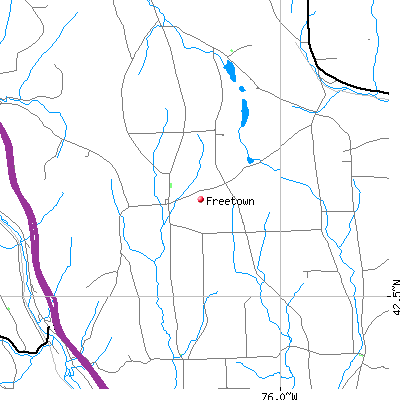 Freetown map