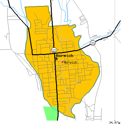 Norwich map