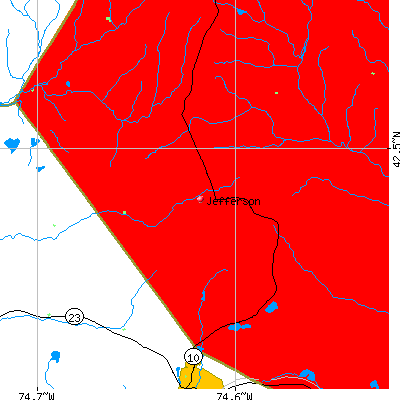 Jefferson map
