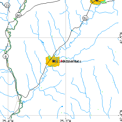 Butternuts map