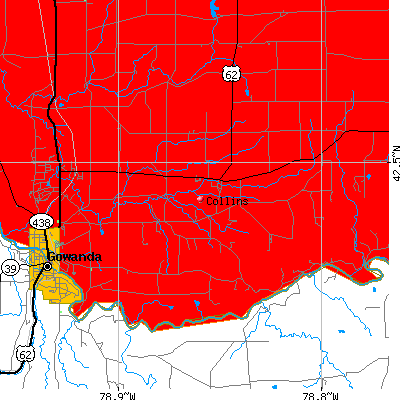 Collins map