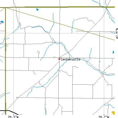 Centerville map
